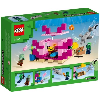 LEGO MINECRAFT LA MAISON AXOLOTL 21247