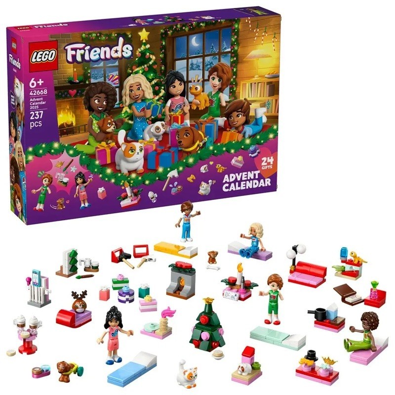 LEGO ADVENT CALENDAR LE CALENDRIER DE L AVENT 2025 42668