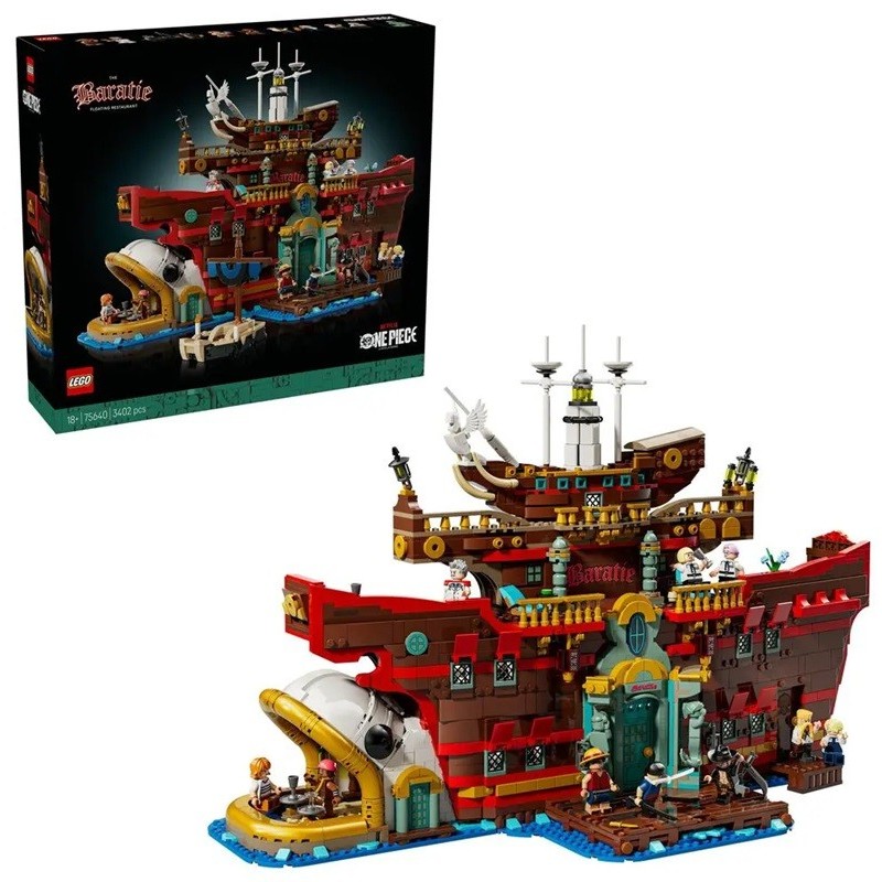 LEGO ICONS LE RESTAURANT FLOTTANT BARATIE ONE PIECE 75640
