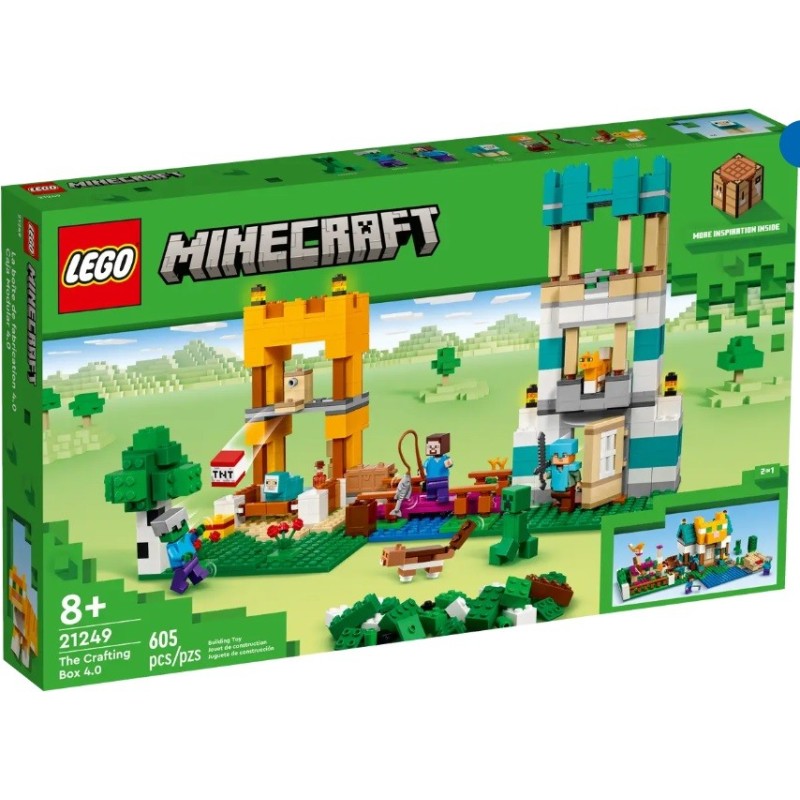 LEGO MINECRAFT LA BOITE DE CONSTRUCTION 4 0 21249