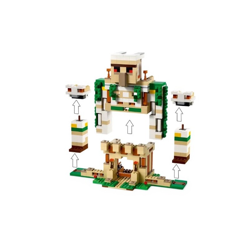 Lego Minecraft La Forteresse Du Golem De Fer