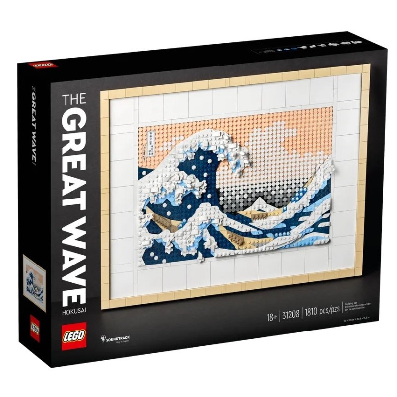 LEGO ART HOKUSAI LA GRANDE VAGUE 31208