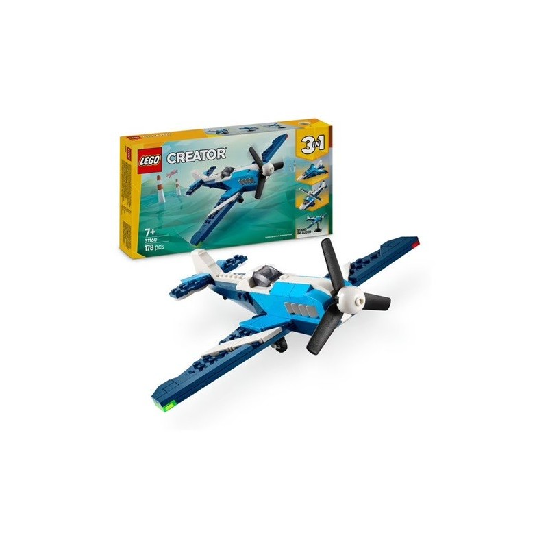 LEGO CREATOR AERONEF L AVION DE COURSE 31160