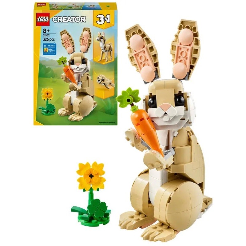 LEGO CREATOR L ADORABLE LAPIN 31162