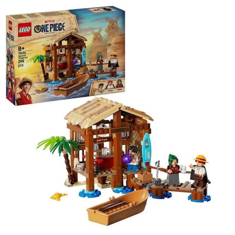 LEGO ICONS LE BAR DU VILLAGE DE FUCHSIA ONE PIECE 75636