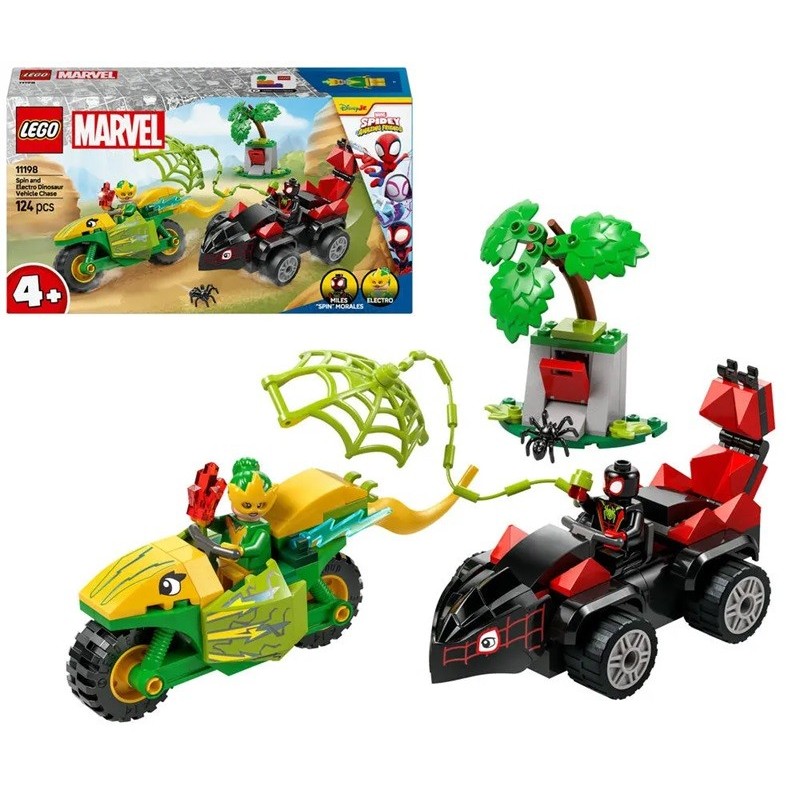LEGO MARVEL SUPER HEROES COURSE POURSUITE ENTRE SPIN ET ELECTRO 11198