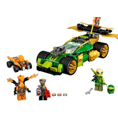 LEGO NINJAGO LA VOITURE DE COURSE DE LLOYD  EVOLUTION 71763
