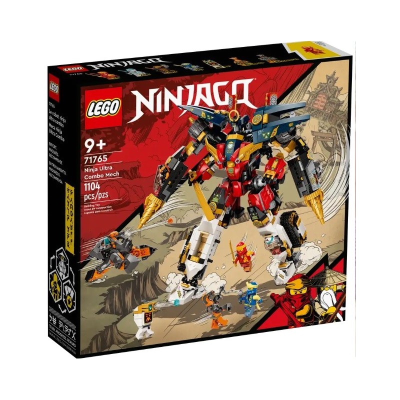 LEGO NINJAGO LE ROBOT ULTRA COMBO NINJA 71765