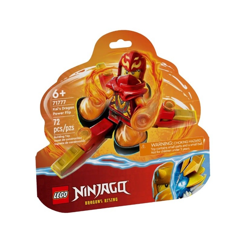 LEGO NINJAGO LE SALTO SPINJITZU  LE POUVOIR DU DRAGON DE KAI 71777