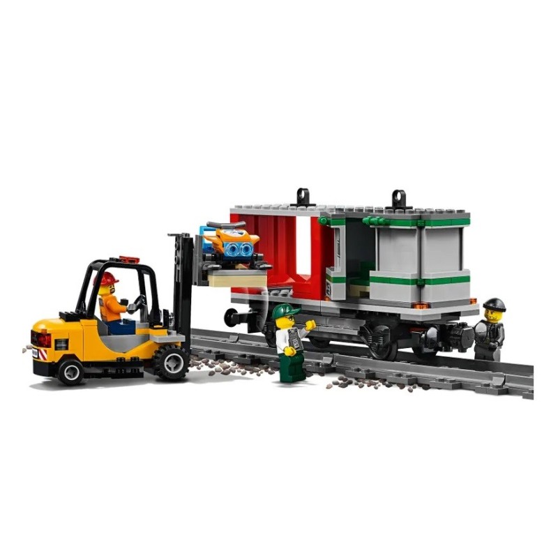 LEGO City 60198 Le Train de Marchandises Télécommandé