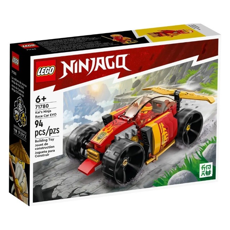 LEGO NINJAGO LA VOITURE DE COURSE NINJA DE KAIEVOLUTION 71780