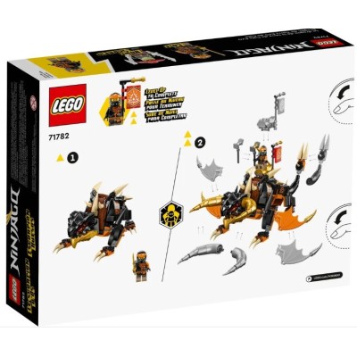 LEGO NINJAGO LE DRAGON DE TERRE DE COLEEVOLUTION 71782