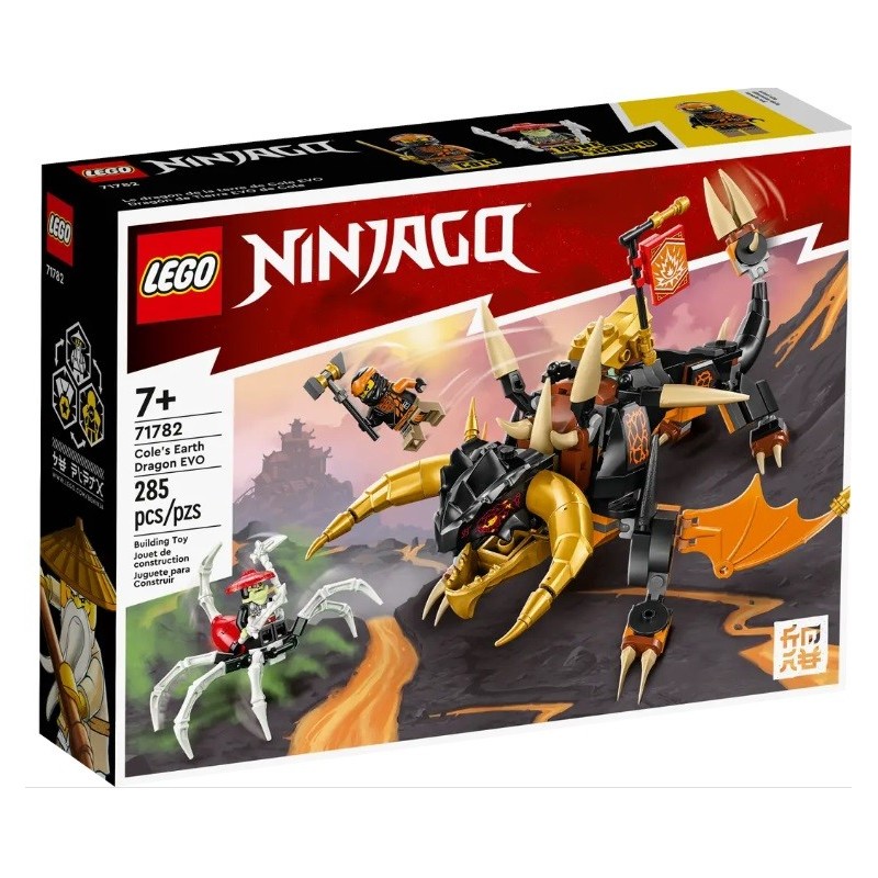 LEGO NINJAGO LE DRAGON DE TERRE DE COLEEVOLUTION 71782