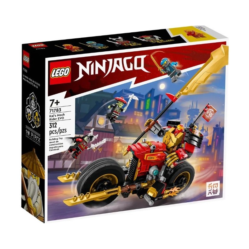 LEGO NINJAGO LA MOTO DUROBOT DE KAIEVOLUTION 71783