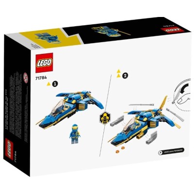 LEGO NINJAGO LE JET SUPERSONIQUE DE JAYEVOLUTION 71784