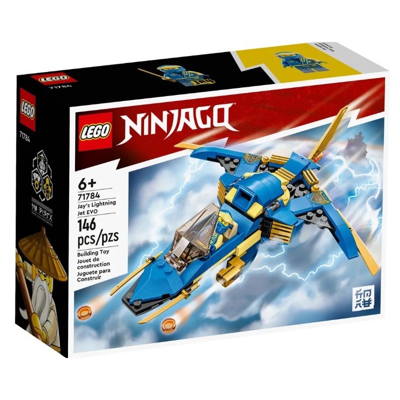 LEGO NINJAGO LE JET SUPERSONIQUE DE JAYEVOLUTION 71784