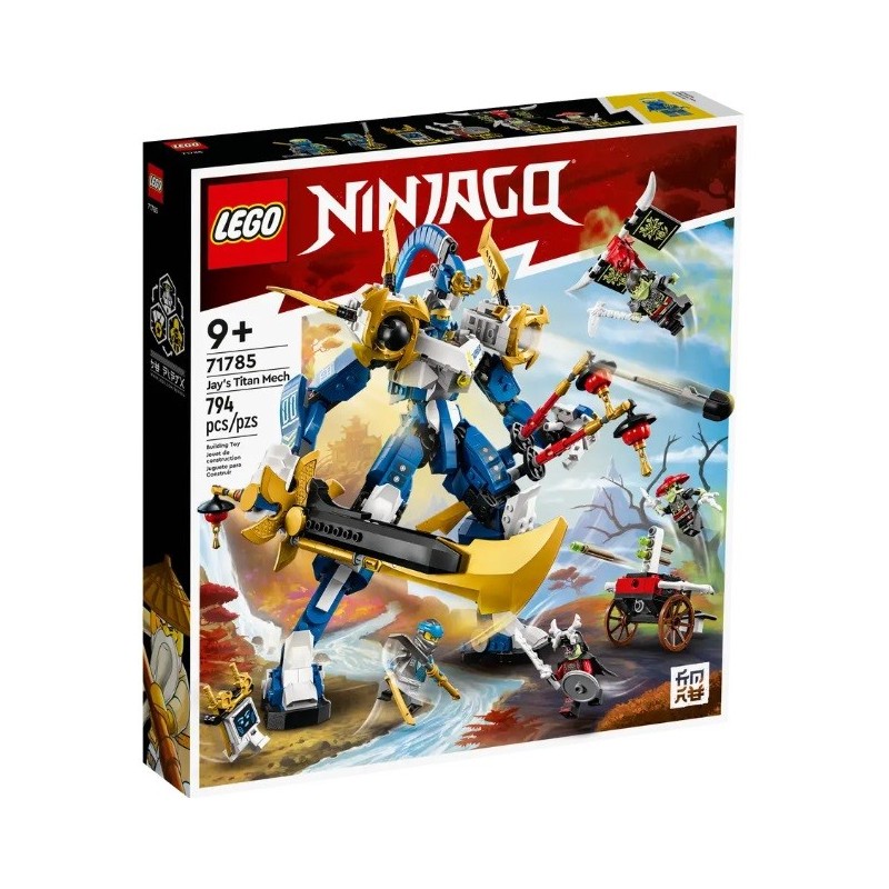 LEGO NINJAGO LE ROBOT TITAN DE JAY 71785