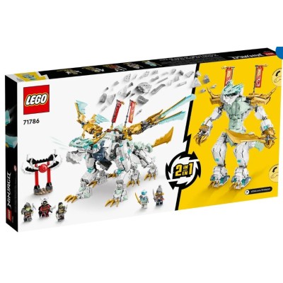 LEGO NINJAGO LA CREATURE DRAGON DE GLACE DE ZANE 71786