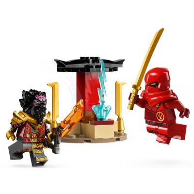 LEGO NINJAGO LE COMBAT EN VOITURE ET EN MOTO DE KAI ET RAS 71789