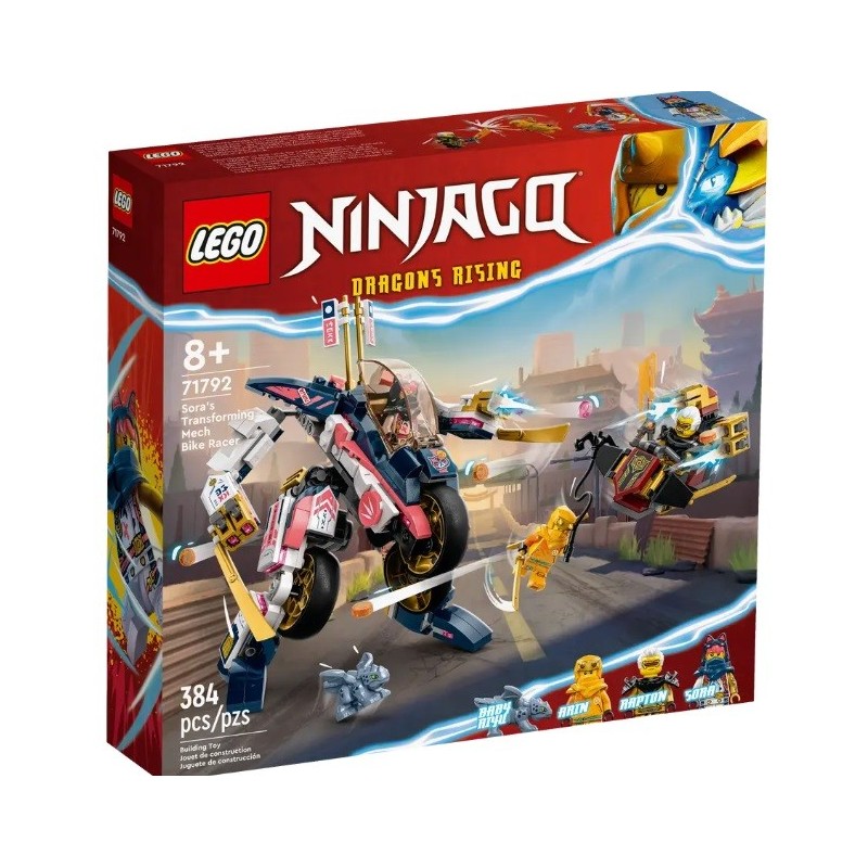 LEGO NINJAGO LE ROBOT BOLIDE TRANSFORMABLE DE SORA 71792