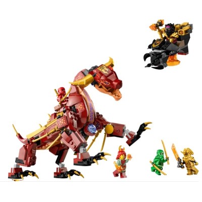 LEGO NINJAGO LE DRAGON DE LAVE TRANSFORMABLE DE HEATWAVE 71793