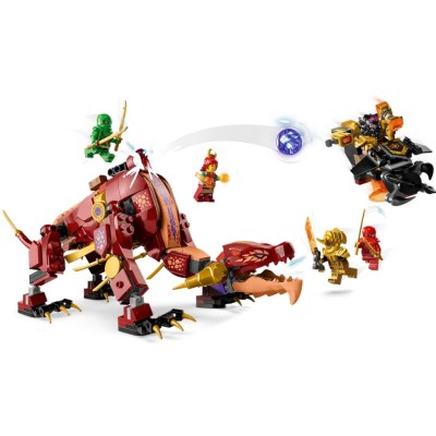 LEGO NINJAGO LE DRAGON DE LAVE TRANSFORMABLE DE HEATWAVE 71793