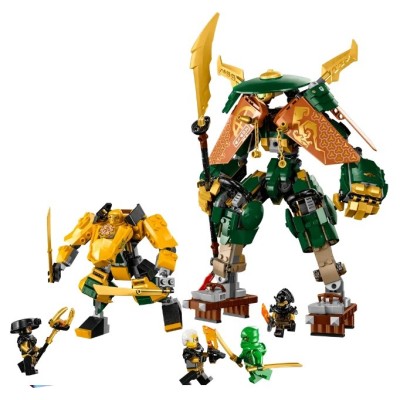 LEGO NINJAGO L EQUIPE DE ROBOTS DES NINJAS LLOYD ET ARIN 71794