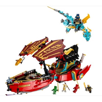 LEGO NINJAGO LE QG DES NINJAS LA COURSE CONTRE LA MONTRE 71797