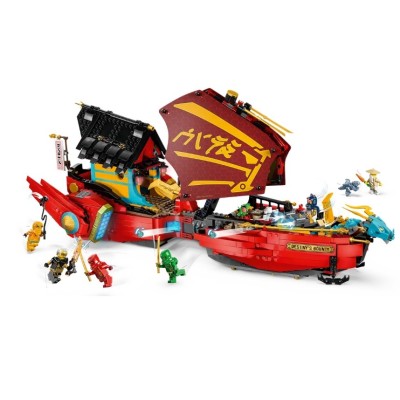 LEGO NINJAGO LE QG DES NINJAS LA COURSE CONTRE LA MONTRE 71797