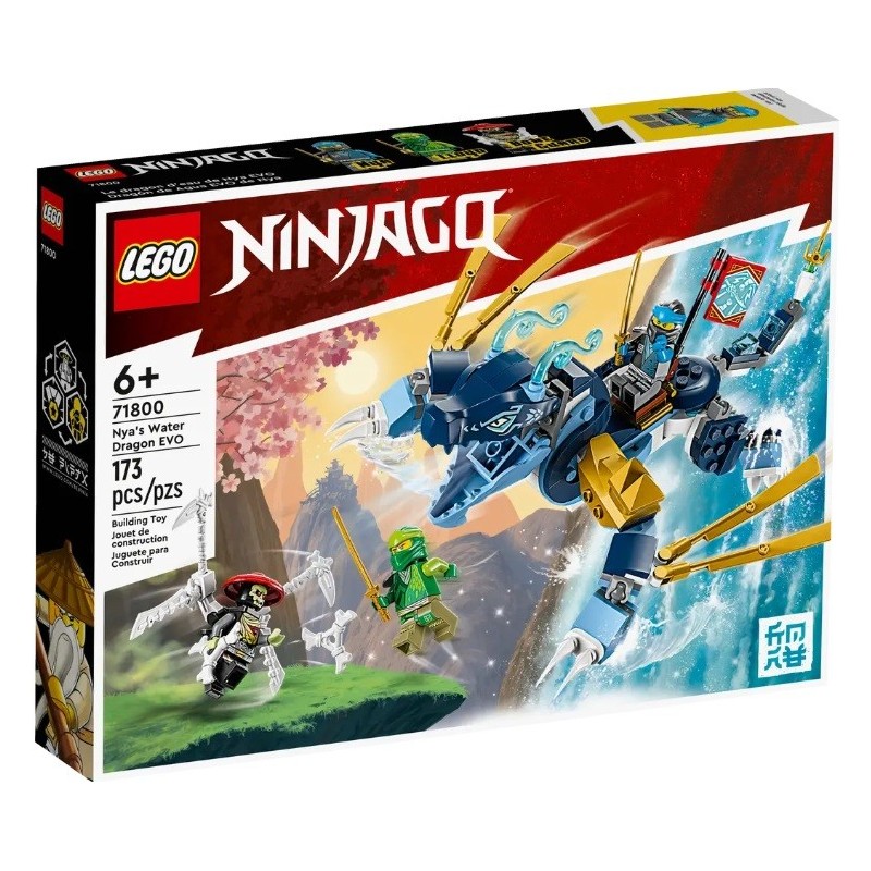 LEGO NINJAGO LE DRAGON D EAU DE NYA EVOLUTION 71800