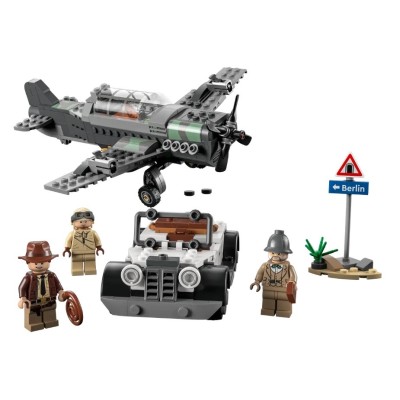 LEGO INDIANA JONES COURSE PURSUITE EN AVION 77012