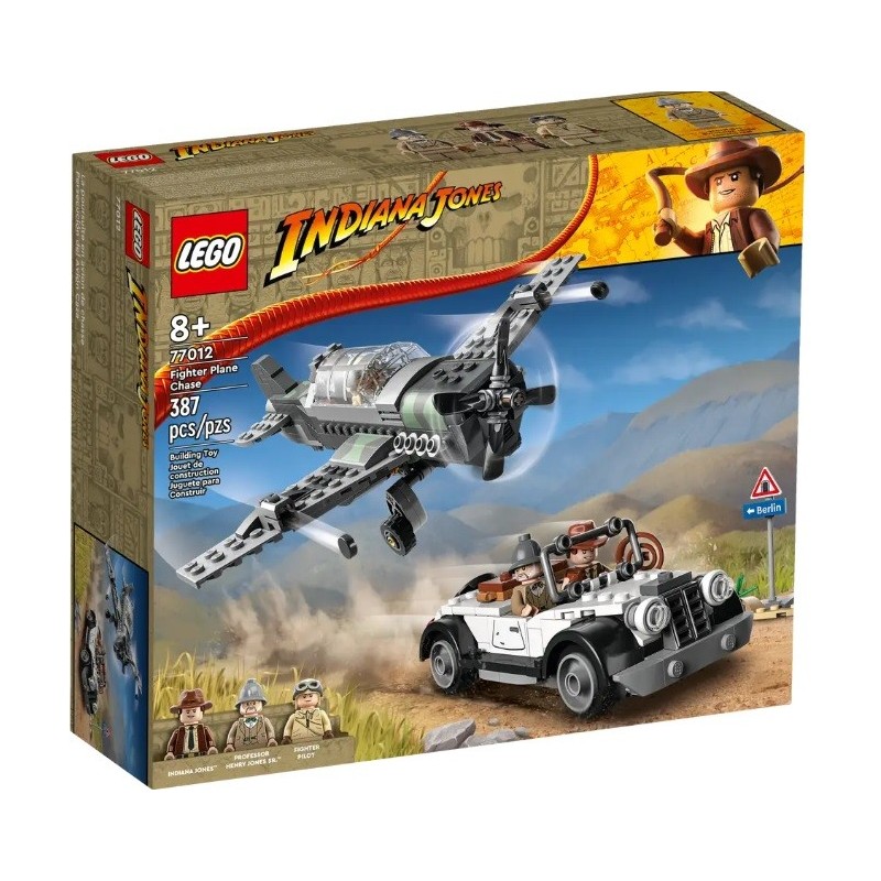 LEGO INDIANA JONES COURSE PURSUITE EN AVION 77012
