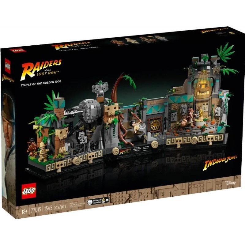 LEGO INDIANA JONES L EVASION DU TEMPLE 77015