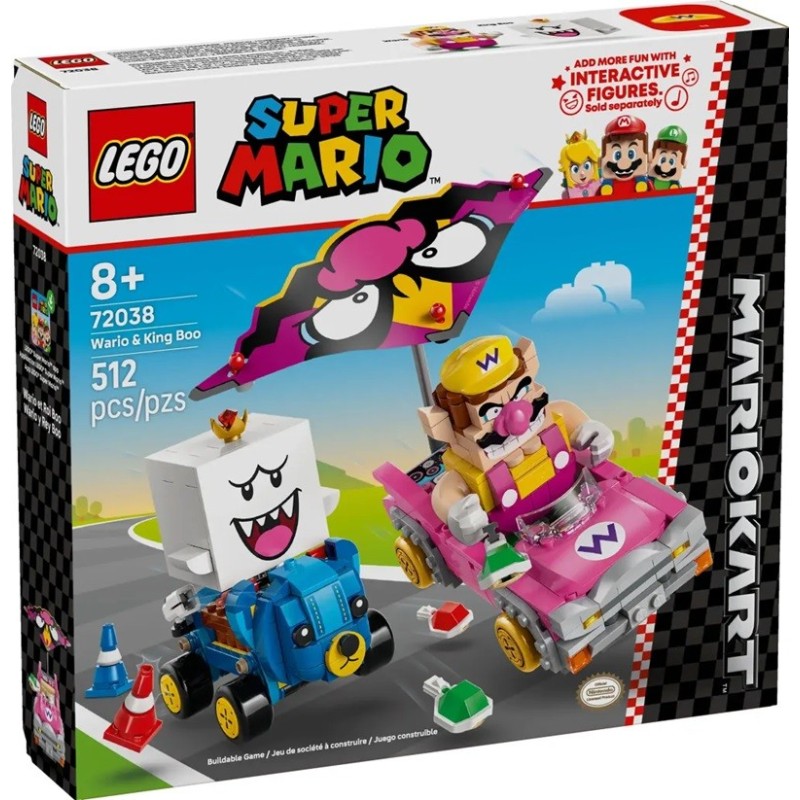 LEGO SUPER MARIO MARIO WARIO ET ROI BOO 72038