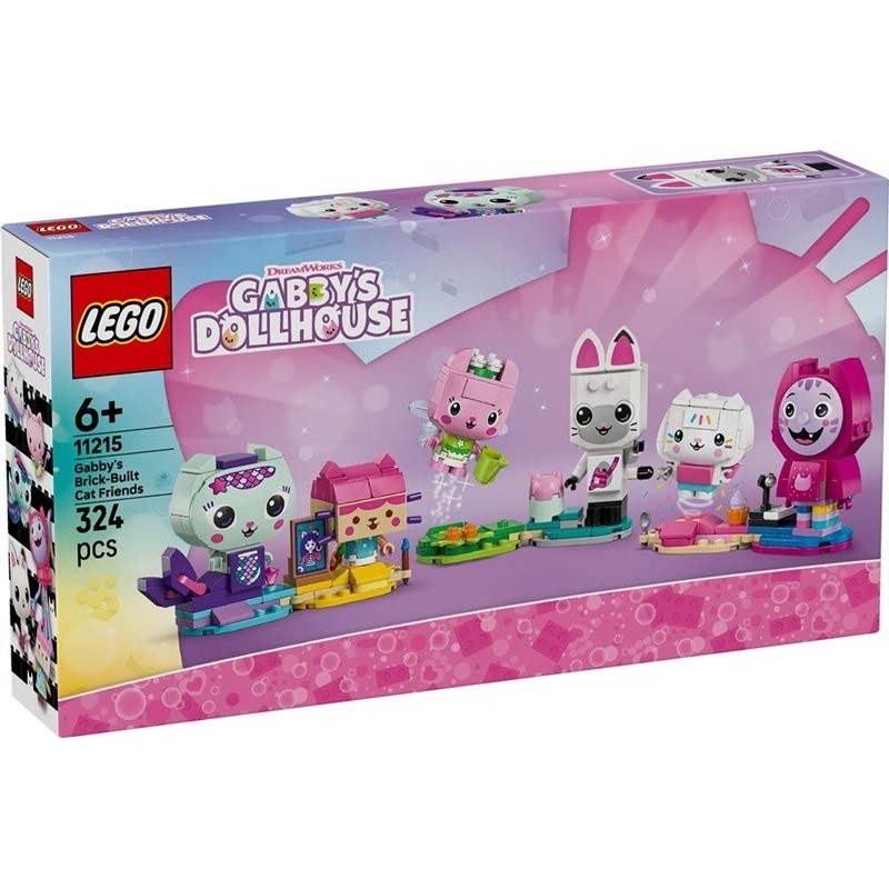 LEGO GABBY'S DOLLHOUSE LES GABBYCHATS EN BRIQUES 11215 11215