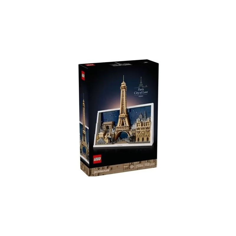 LEGO ARCHITECTURE PARIS VILLE DE L AMOUR  21064 21064