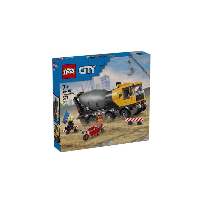 LEGO CITY LA BETONNIERE LEGO CITY 60478 60478