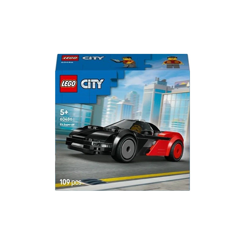 LEGO CITY LA SUPERCAR ELECTRIQUE CITY 60486 60486
