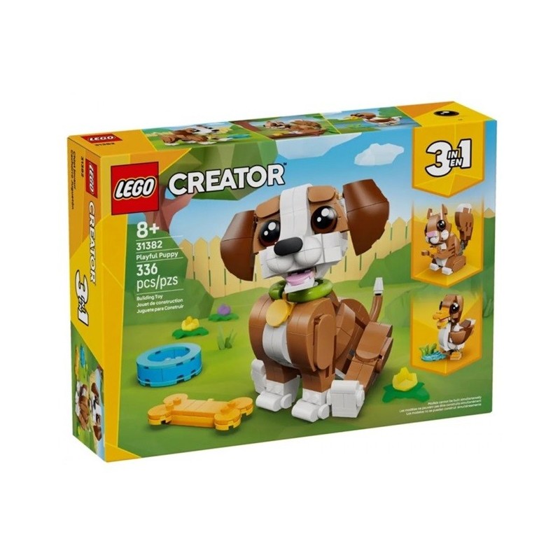 LEGO CREATOR LES ADORABLES ANIMAUX :LE CHIOT JOUEUR 31382 31382