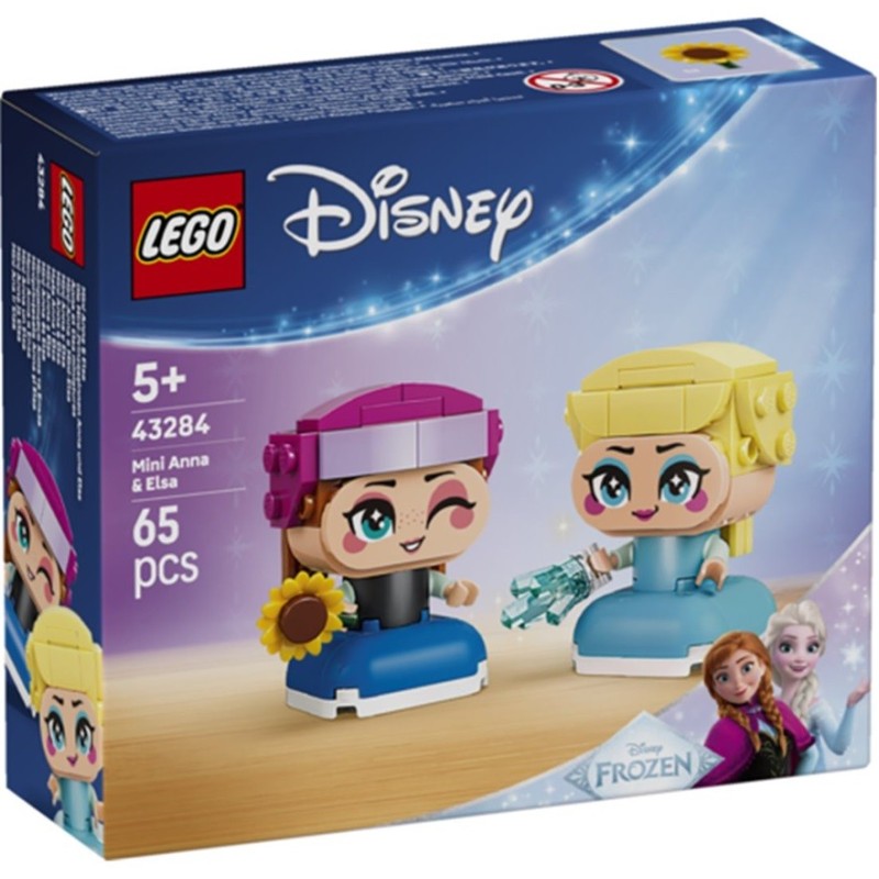 LEGO DISNEY PRINCESS ANNA ET ELSA MINIATURES LEGO 43284 43284