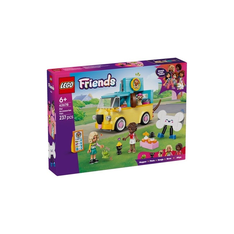 LEGO FRIENDS LE VAN D ACCESSOIRES POUR ANNIMAUX LEGO 42678 42678