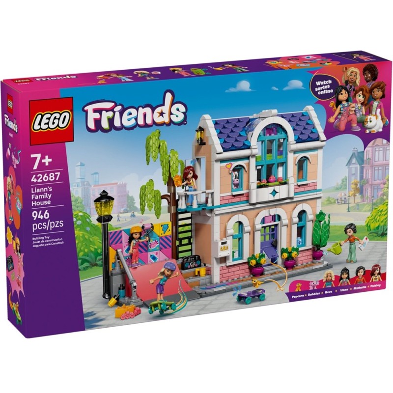 LEGO FRIENDS LA MAISON DE FAMILLE DE LIANN LEGO 42687 42687