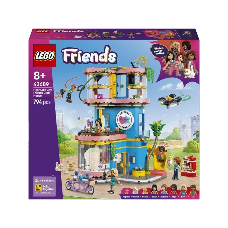 LEGO FRIENDS LE CLUB-HOUSE DE HEARTLAKE CITY 42689 42689