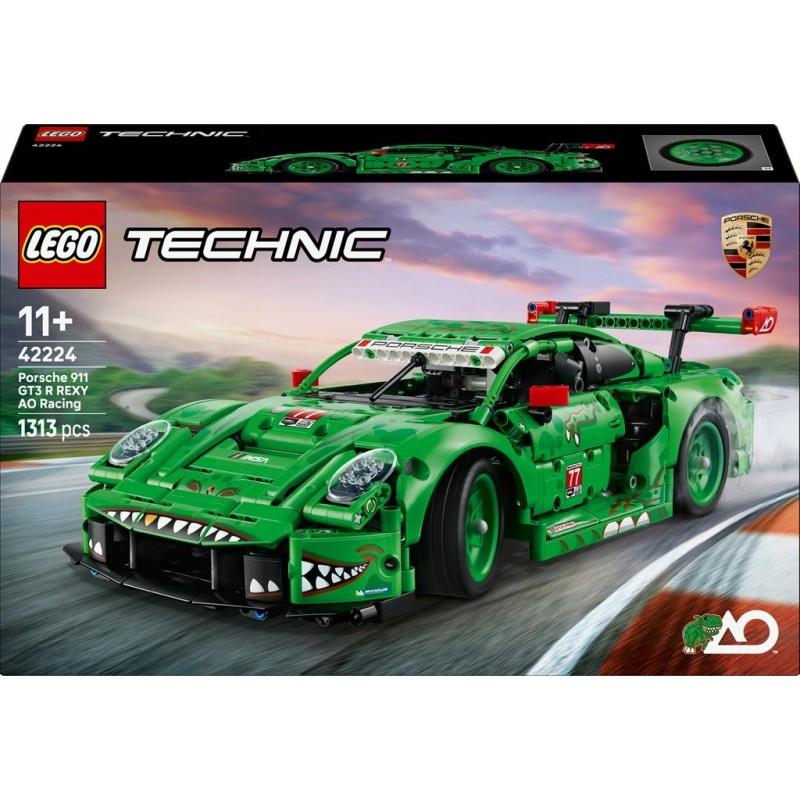 LEGO TECHNIC LA VOITURE PORCHE 911 GTR3 R REXY AO RACING 42224 42224