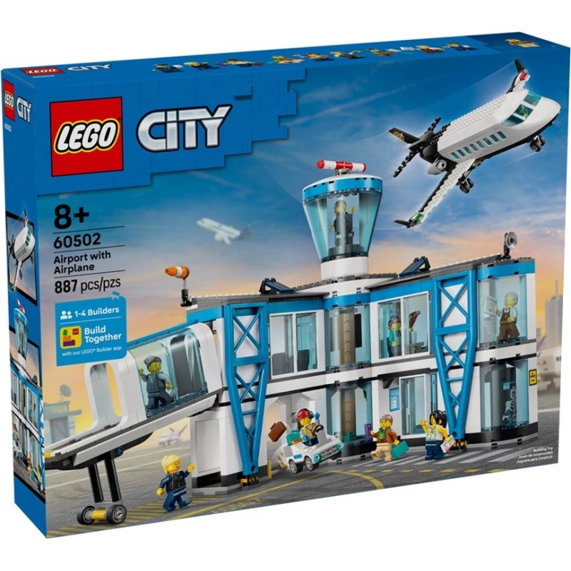 LEGO CITY L AEROPORT ET L AVION LEGO 60502 60502