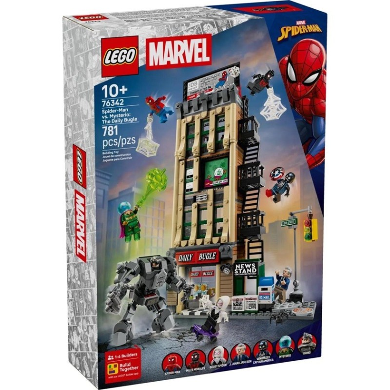 LEGO MARVEL SUPER HEROES SPIDER-MAN CONTRE MYSTERIO LEGO 76342 76342