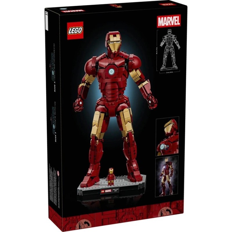 LEGO MARVEL SUPER HEROES IRON MAN MARK 3 EDITION COLLECTOR 76344 76344