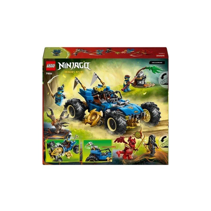 LEGO NINJAGO LA VOITURE TRANSFORMABLE DE JAY 71856 71856