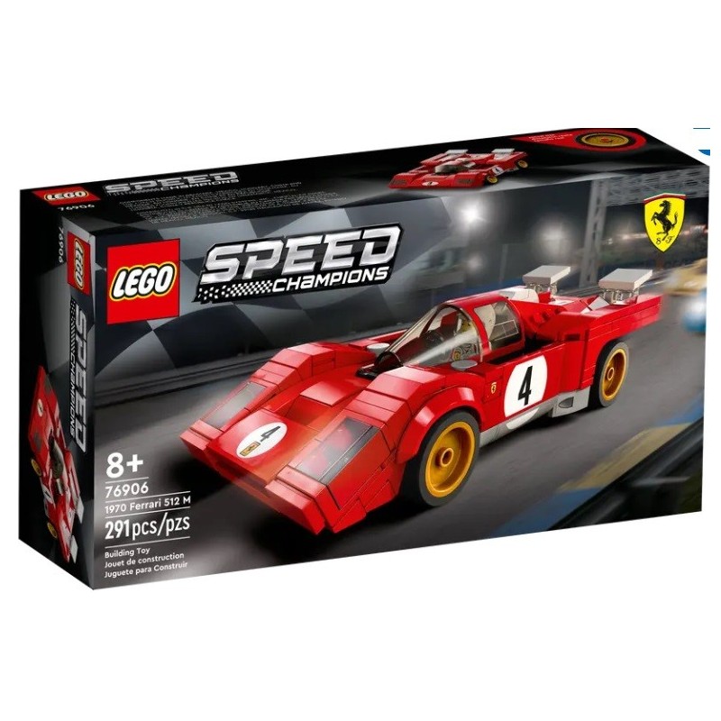 LEGO SPEED CHAMPIONS 1970 FERRARI 512 M 76906