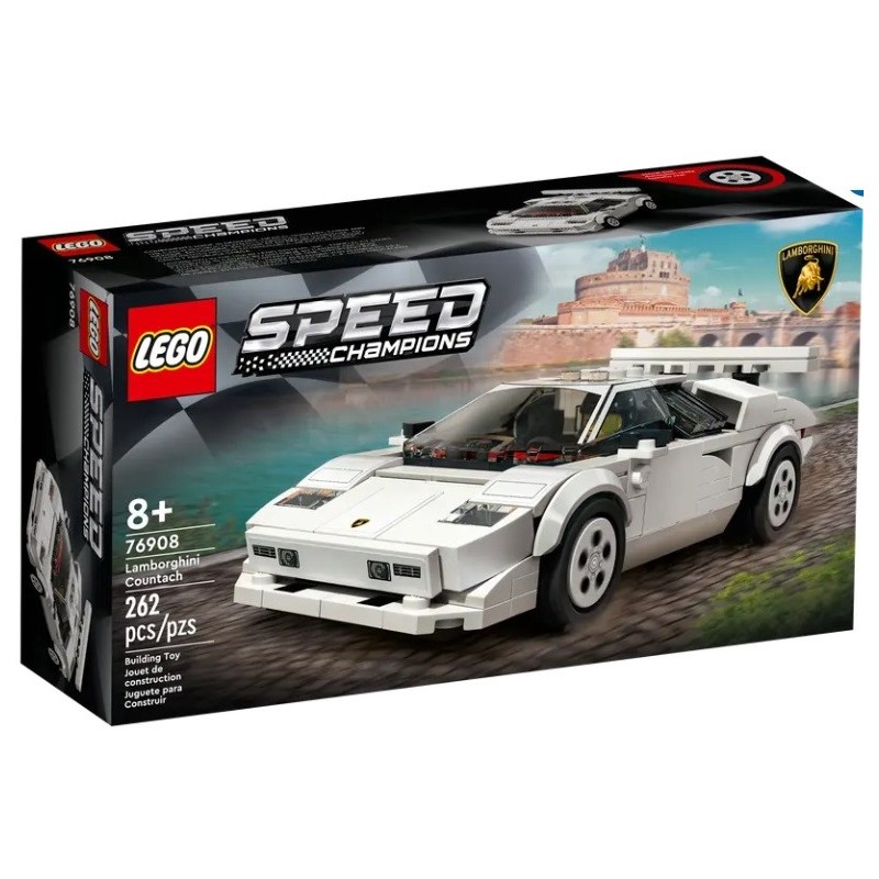 LEGO SPEED CHAMPIONS LAMBORGHINI COUNTACH 76908